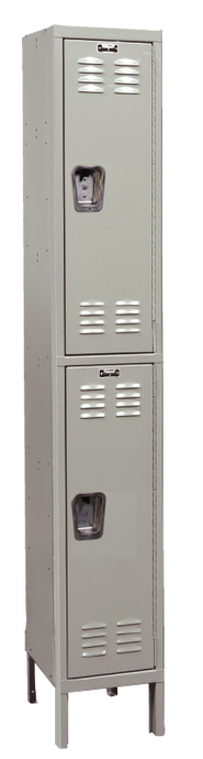 Double Tier Standard Steel Locker 1-Wide 12