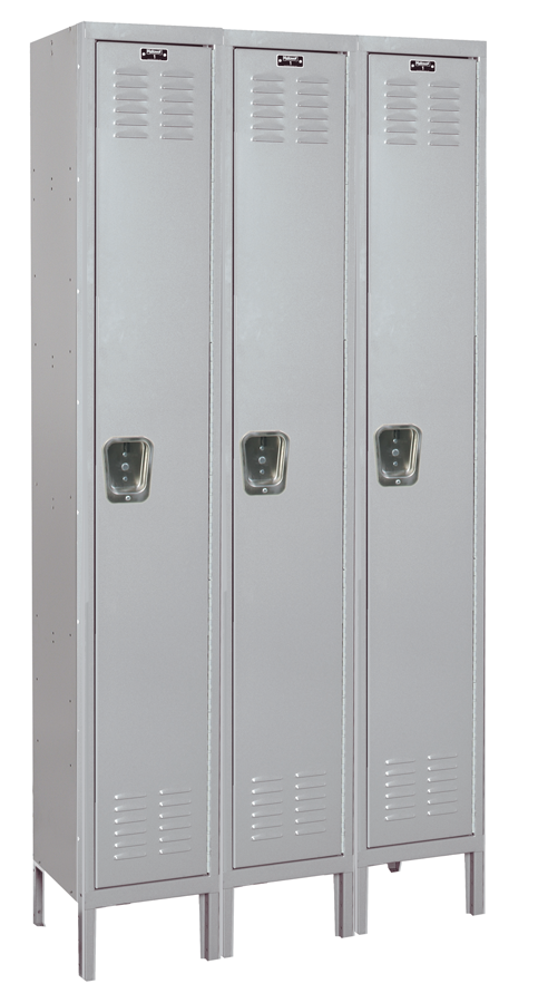 Single Tier Standard Steel Locker 1-Wide 12\
